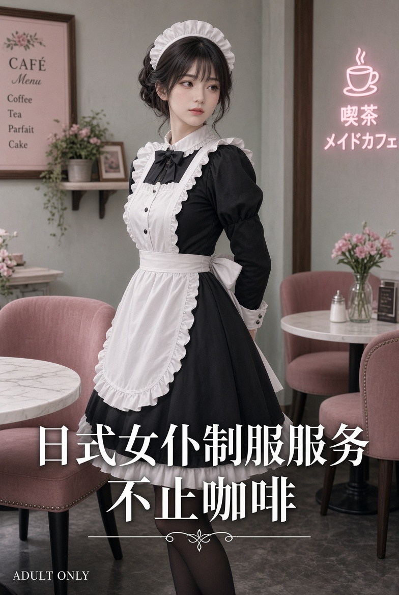 日式女仆制服服务不止咖啡