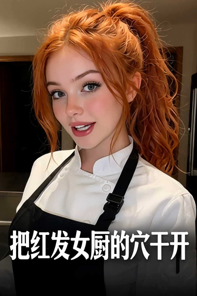 在厨房把红发女厨的穴干开